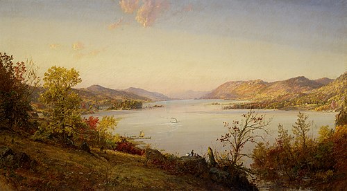 Greenwood Lake, 1875, Jasper Francis Cropsey