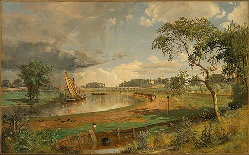Walton-on-Thames, 1860, Jasper Francis Cropsey