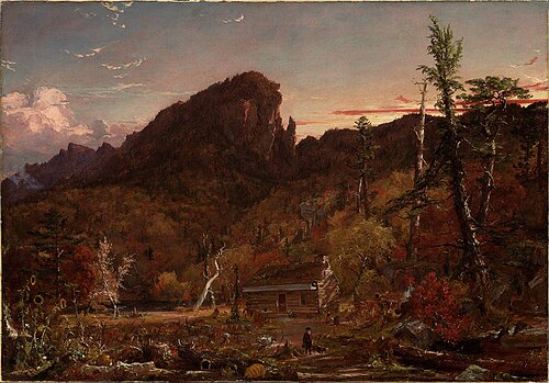 Eagle Cliff, New Hampshire, 1851, Jasper Francis Cropsey