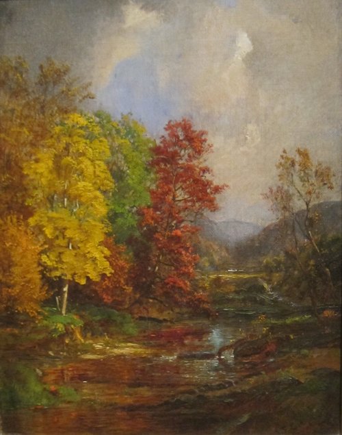 Autumn Landscape, 1889, Jasper Francis Cropsey