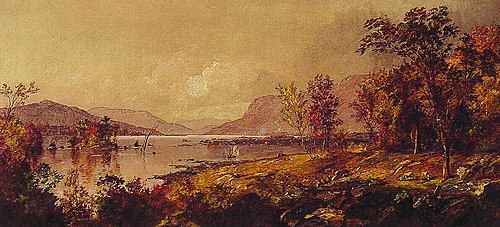 Greenwood Lake in September, 1891, Jasper Francis Cropsey