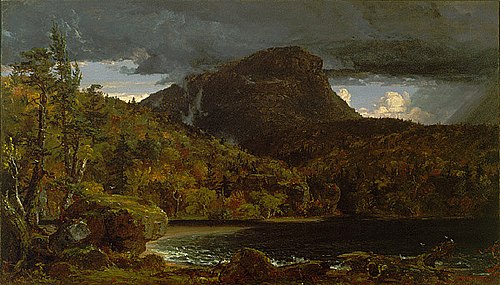 High Torne Mountain, Rockland County, New York, 1850, Jasper Francis Cropsey