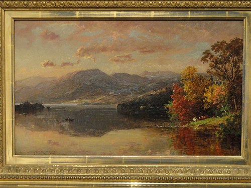 Lake George, 1885, Jasper Francis Cropsey