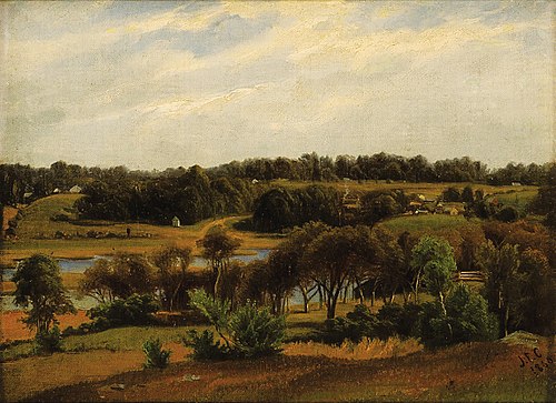 Rural Landscape, 1860, Jasper Francis Cropsey