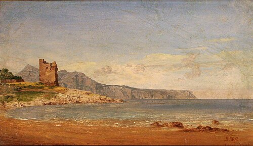 View of Capri, 1848, Jasper Francis Cropsey