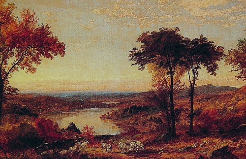 Wyoming Valley, Pennsylvania, 1850, Jasper Francis Cropsey