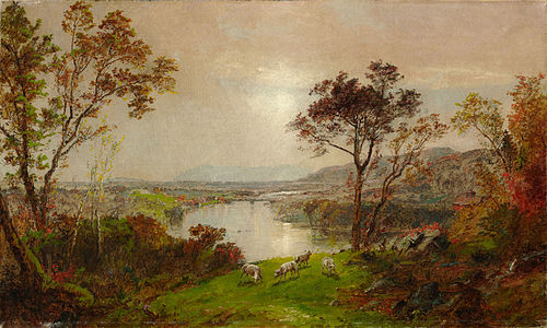 Wyoming Valley, 1850, Jasper Francis Cropsey