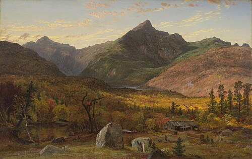 Mt. Jefferson, Pinkham Notch, White Mountains, 1857, Jasper Francis Cropsey