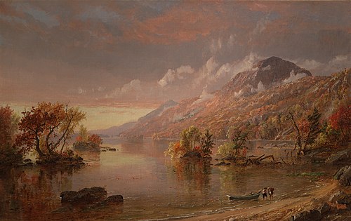Lake George, 1865, Jasper Francis Cropsey