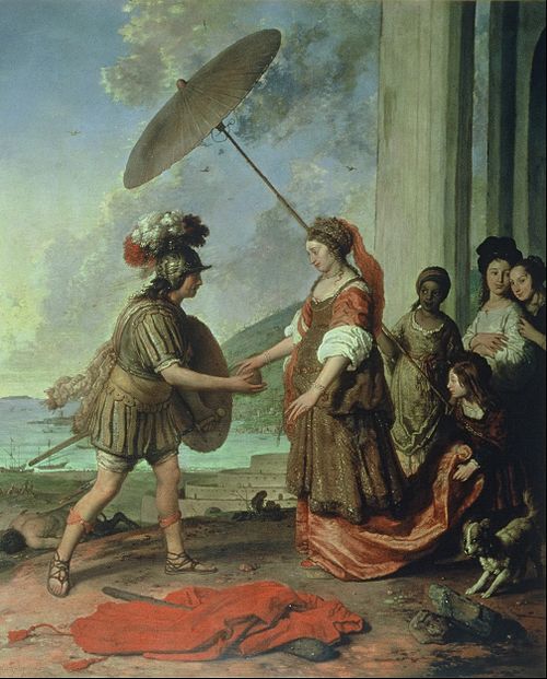 Theseus and Ariadne, 1657, Willem Strijcker