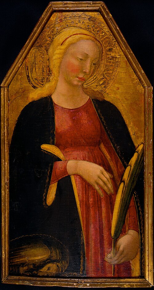 Saint Margaret of Antioch, 1471, Neri di Bicci