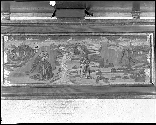Baptism of Christ, , Neri di Bicci