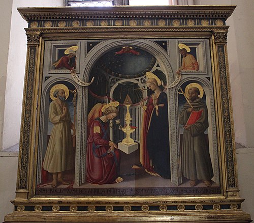 Verkündigung, , Neri di Bicci