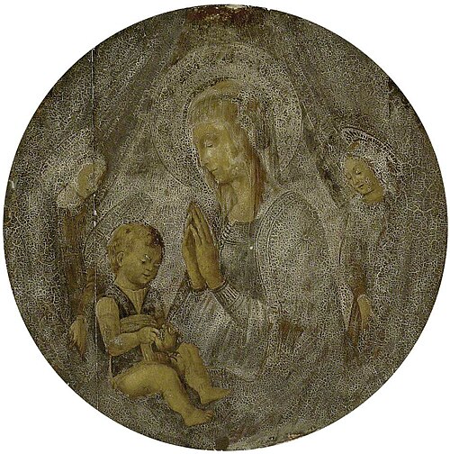 The Virgin and Child with two Angels, , Neri di Bicci