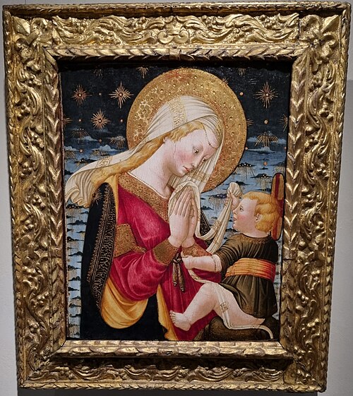 La Vierge et l'enfant, , Neri di Bicci