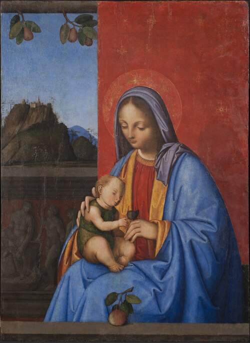 Vierge à l'Enfant, 1520, Giovanni Agostino da Lodi