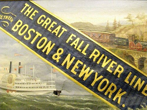 The Great Fall River Line Between Boston and New York, , Fred Pansing