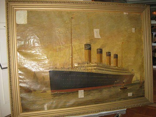 Ocean Liner 'Olympic', 1911, Fred Pansing