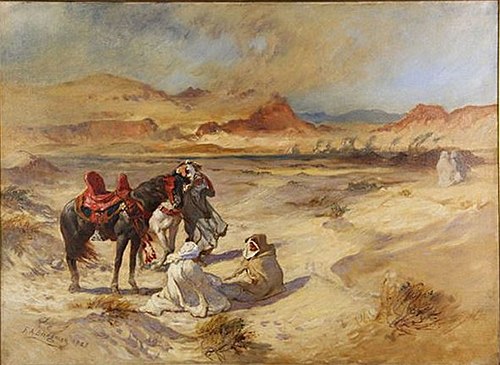 Desert Travelers, , Frederick Arthur Bridgman