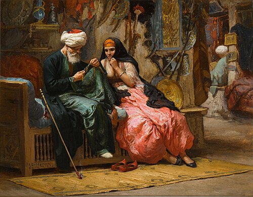 A precious jewel, 1874, Frederick Arthur Bridgman
