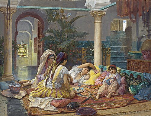 Haremde, 1894, Frederick Arthur Bridgman