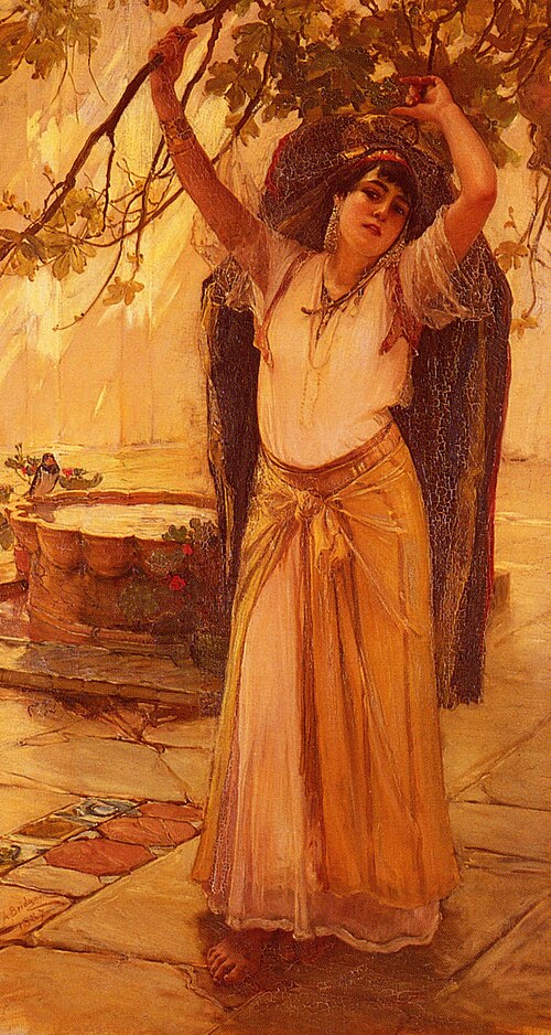 Spanish Lady, 1890, Frederick Arthur Bridgman