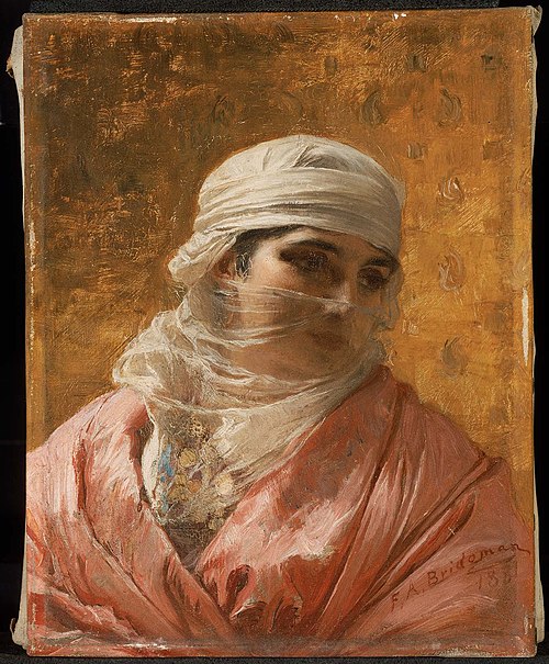 A Circassian, 1881, Frederick Arthur Bridgman