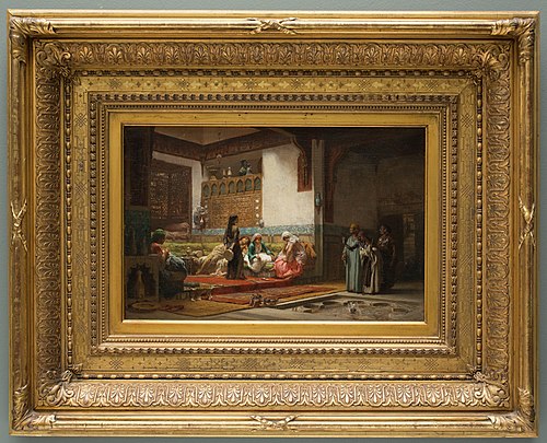 Moorish Interior, 1875, Frederick Arthur Bridgman