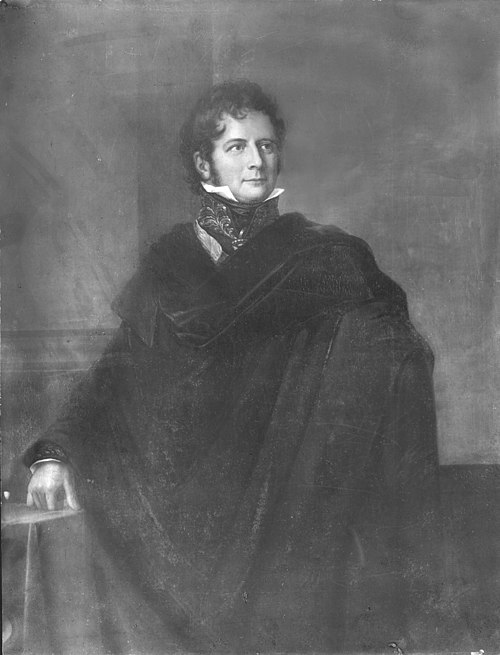 Johan Caspar Herman Wedel-Jarlsberg, 1825, Fredric Westin