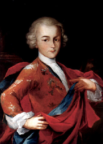Portrait d'un garçon, 1726, Jacob Carl Stauder