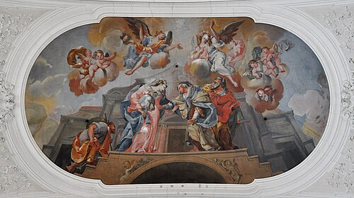 A Visitação, 1719, Jacob Carl Stauder