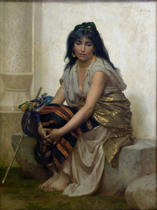 Tzigane à la porte de Brousse, 1885, Louis-Marie Baader
