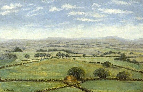 Blackmore Vale, Dorset, 1890, Emma Hardy