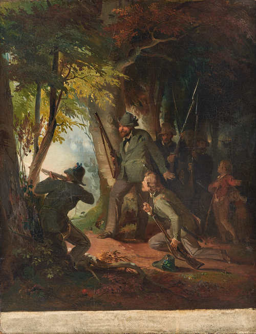 Badische Freischärler, 1888, Friedrich Kaiser