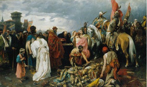 Hungarians at Kiev, 1885, Pál Vágó