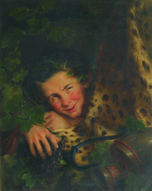 Satyr (Bacchant), 1840, Friedrich Schilcher