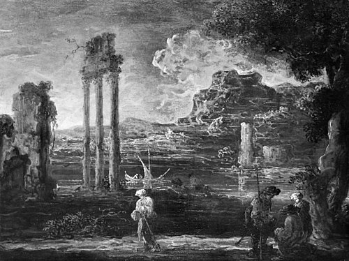Italian Imaginary Landscape, 1664, Jan de Momper