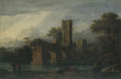 Krajina so zrúcaninou, 1650, Jan de Momper