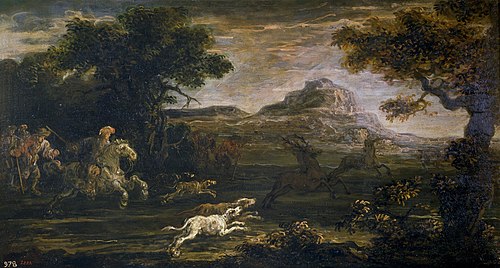 Cacería de venados, 1601, Jan de Momper