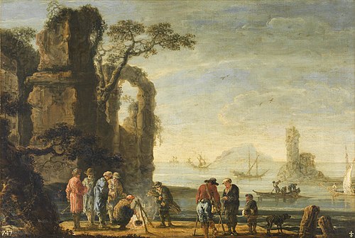Un quai, 1601, Jan de Momper