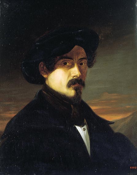 Selbstporträt, 1837, José Arrau y Barba