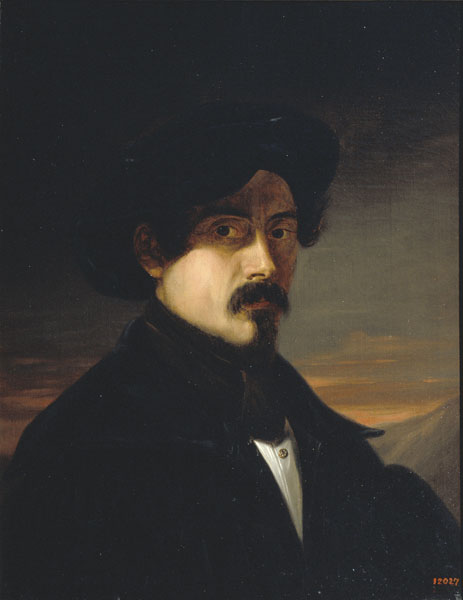 Selbstporträt (1837), , José Arrau y Barba