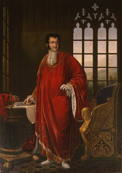 Fernando VII Portrait, 1833, José Arrau y Barba