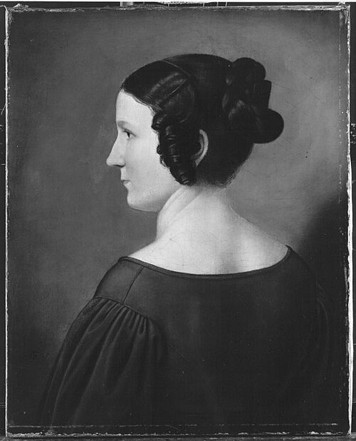Fanny Olivier, geb. Heller, 1827, Friedrich von Olivier