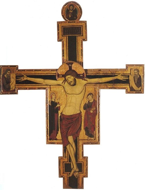 Crucifix de Rinaldo da Siena, 1260, Rinaldo da Siena