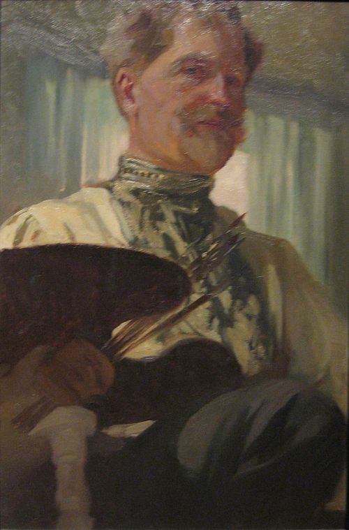 Autoportrait (1907), 1907, Alfons Mucha
