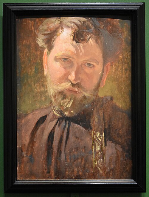 Autoportrait (1899), 1899, Alfons Mucha
