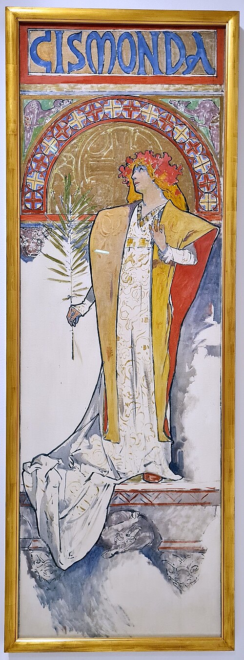 Gismonda, 1894, Alfons Mucha