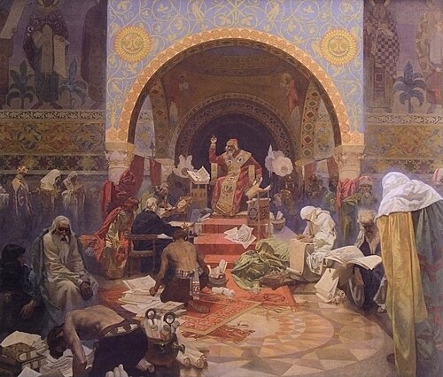 Siméon, tsar des Bulgares, 1923, Alfons Mucha