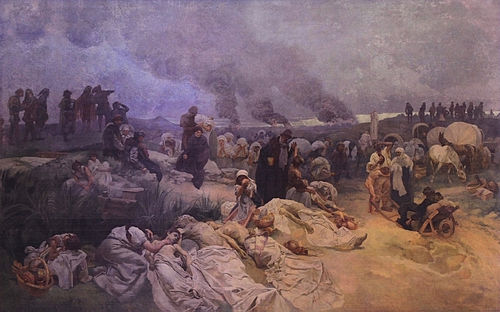Petr Chelcicky à Vodnany, 1918, Alfons Mucha